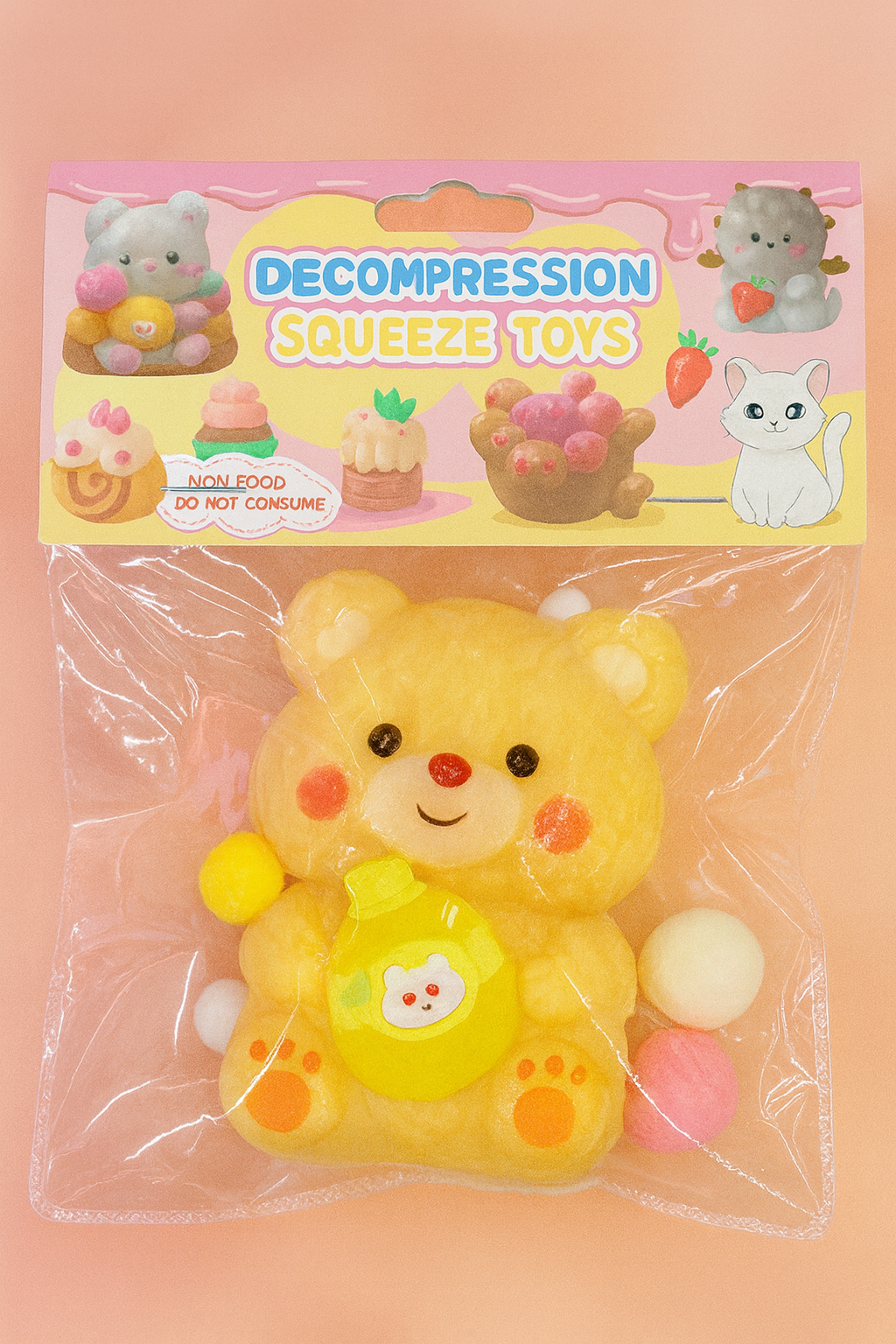 DECEMPRESSION SQUEEZE TOY MANTECA OSO 2799-13