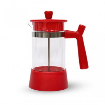 CAFETERA VID C/BAS-MGO PLAS RJO 350ML C4360R