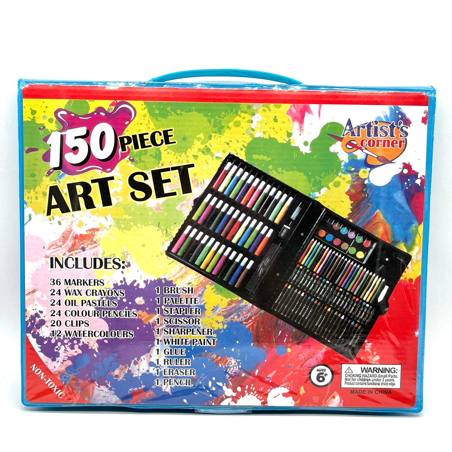 ARTISTS CORNER ART SET 150PC 25004