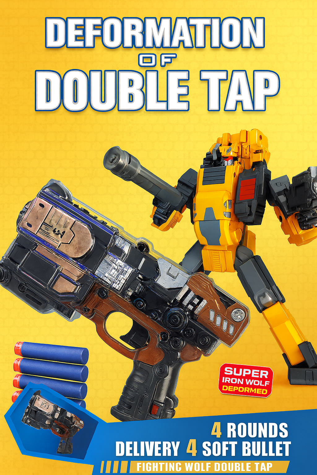 DEFORMATION OF DOBLE TAP AMARILLO 24002