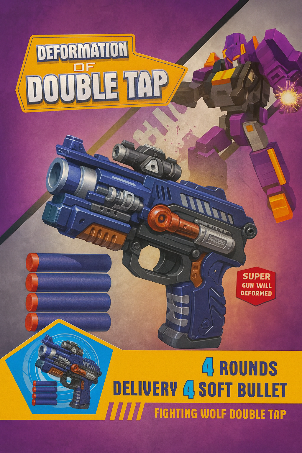 DEFORMATION OF DOUBLE TAP VOLORETA 24003