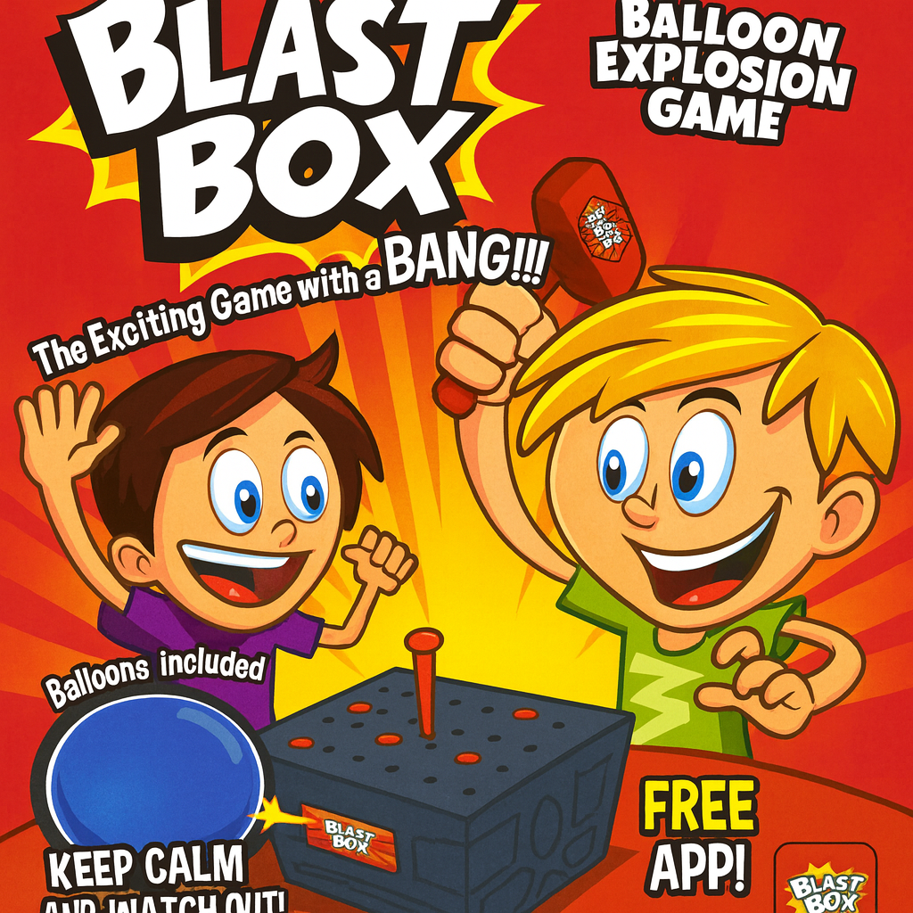 BLAST BOX BALLOON EXPLOSION GAME 24106JS