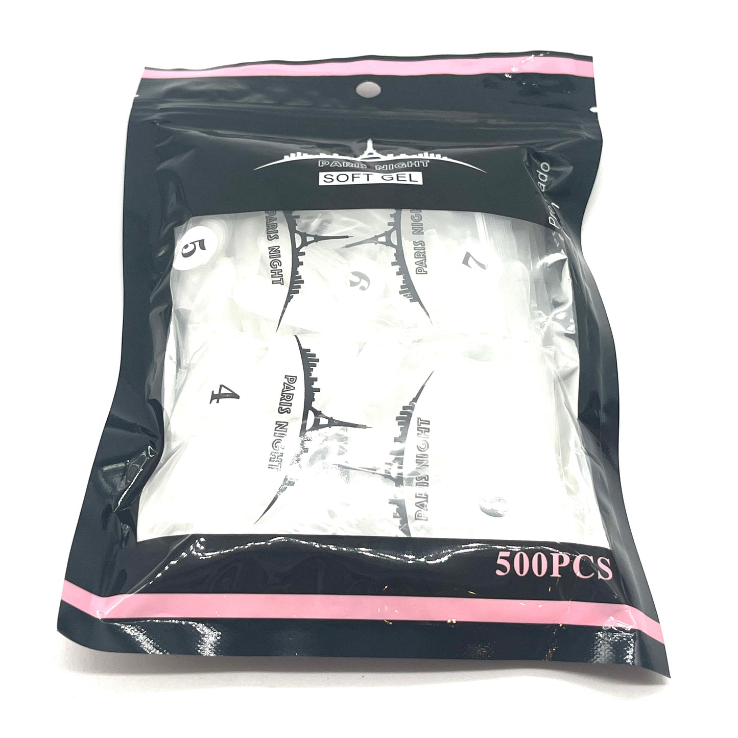 SOFT GEL TIPS COFFIN PRELIMADO PARIS PN20951-3