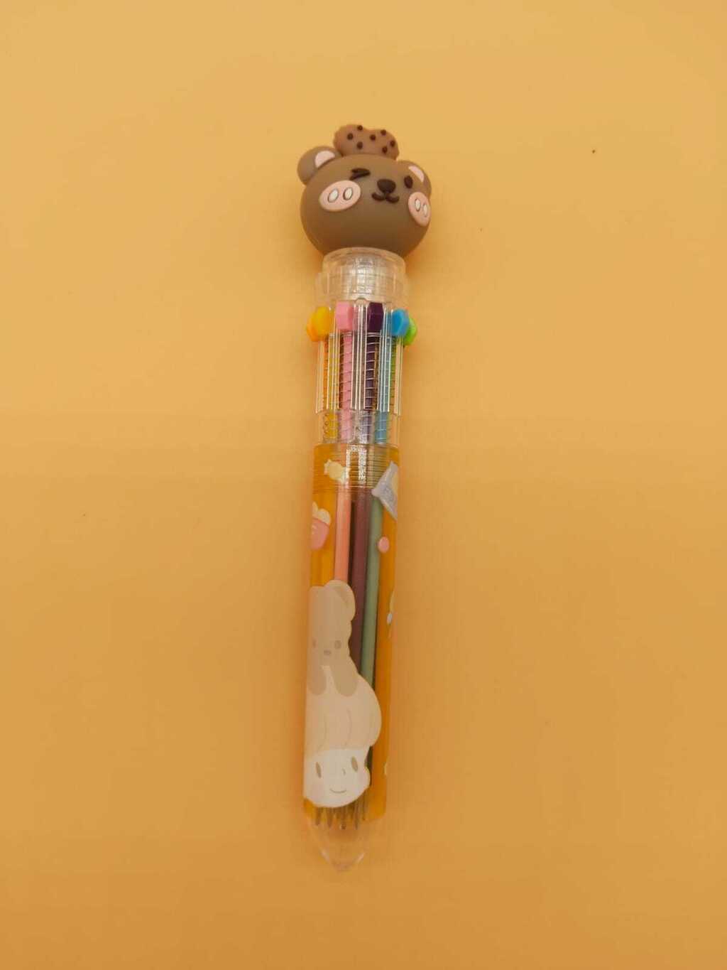 LAPICERA OSO 10 COLORES GP-8201/A-202078