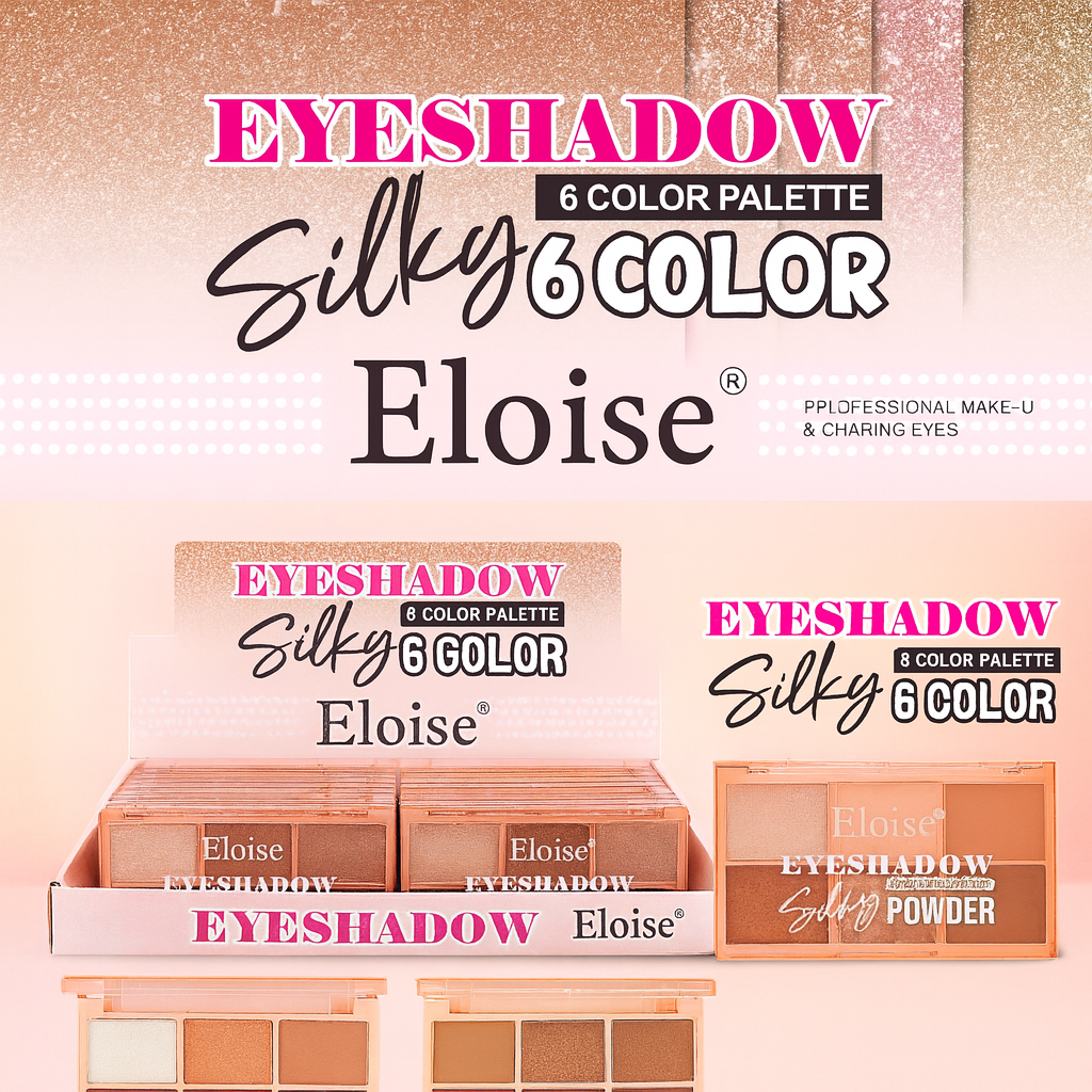 ELOISE EYESHADOW 6COL PALETTE POWDER EL1047