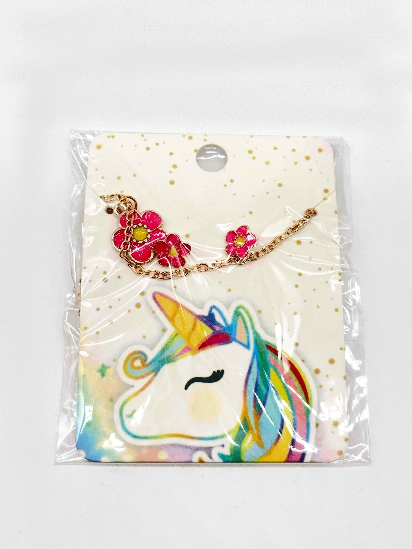 ARITOS Y COLLAR UNICORNIO AF-12085