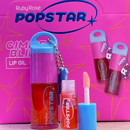 LIP OIL POPSTAR GIMME BLING RUBYROSE HB-L6507
