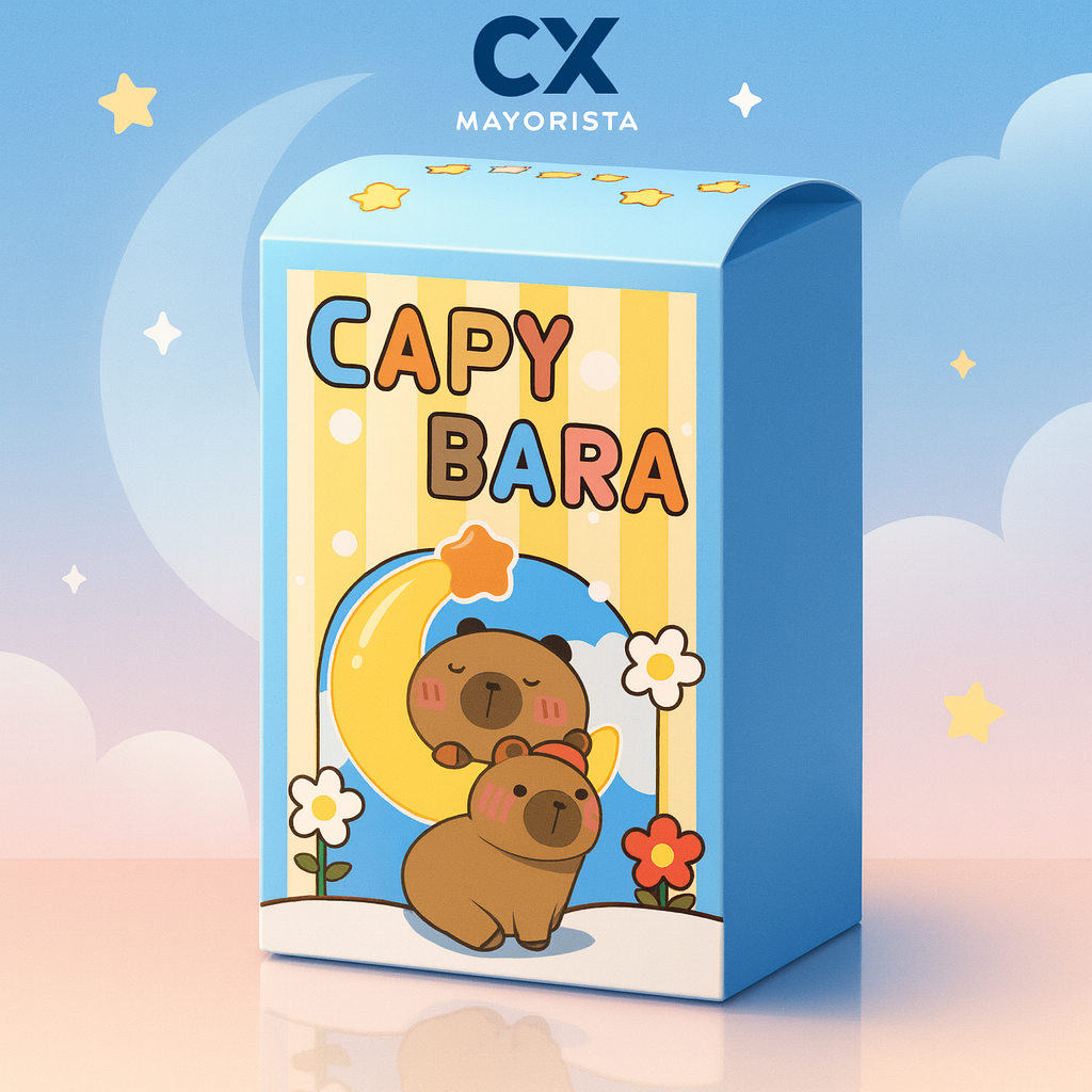 CAJA MISTERIOSA SORPRESA CAPYBARA 2025-3-4