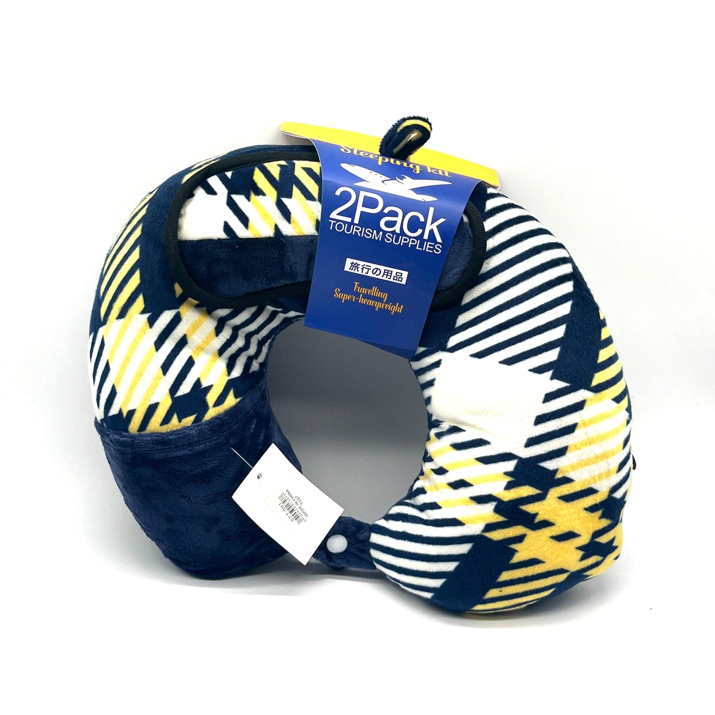 ALMOHADA DE VIAJE CON CUBRE OJO STT-001 TY97
