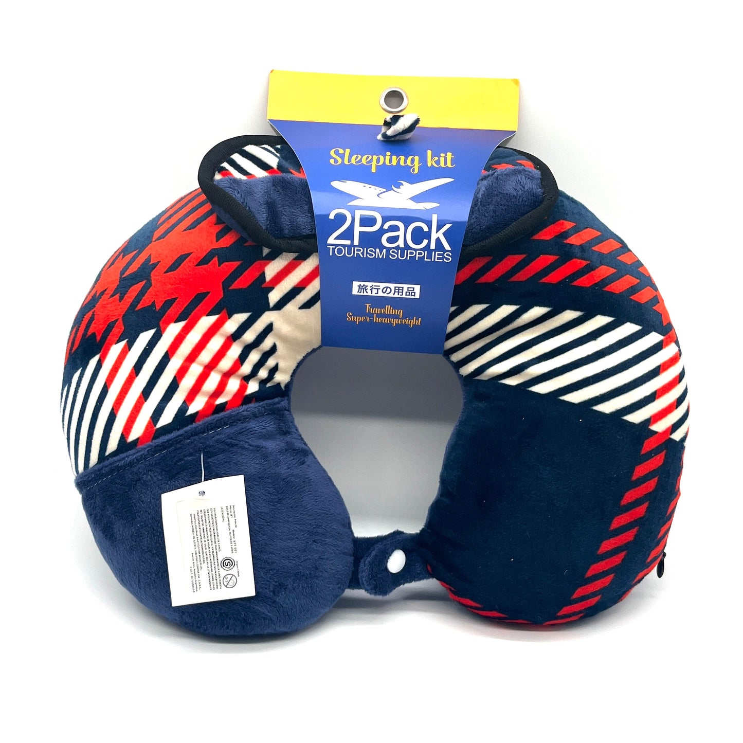 ALMOHADA DE VIAJE CON CUBRE OJO STT-001 TY97