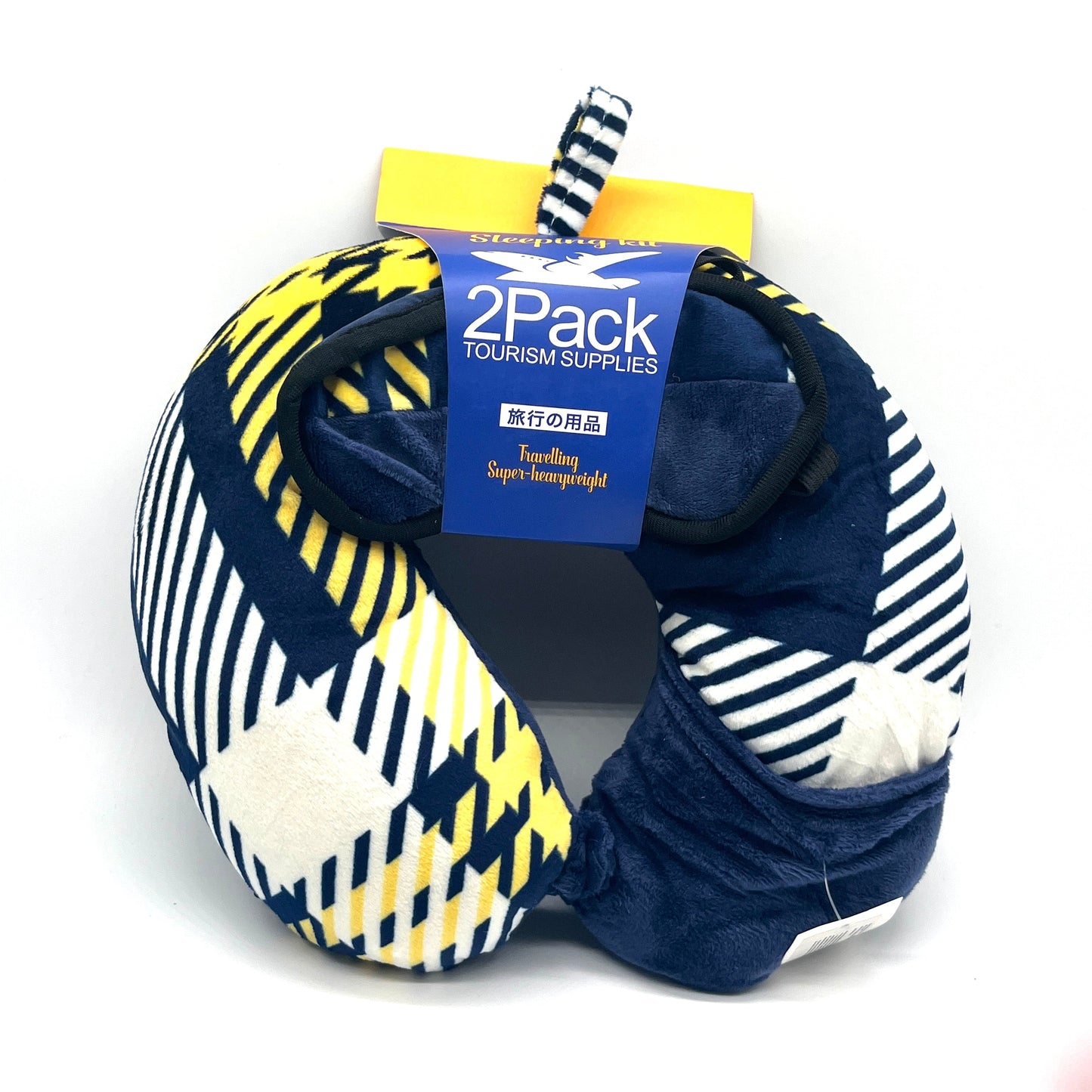 ALMOHADA DE VIAJE CON CUBRE OJO STT-001 TY97