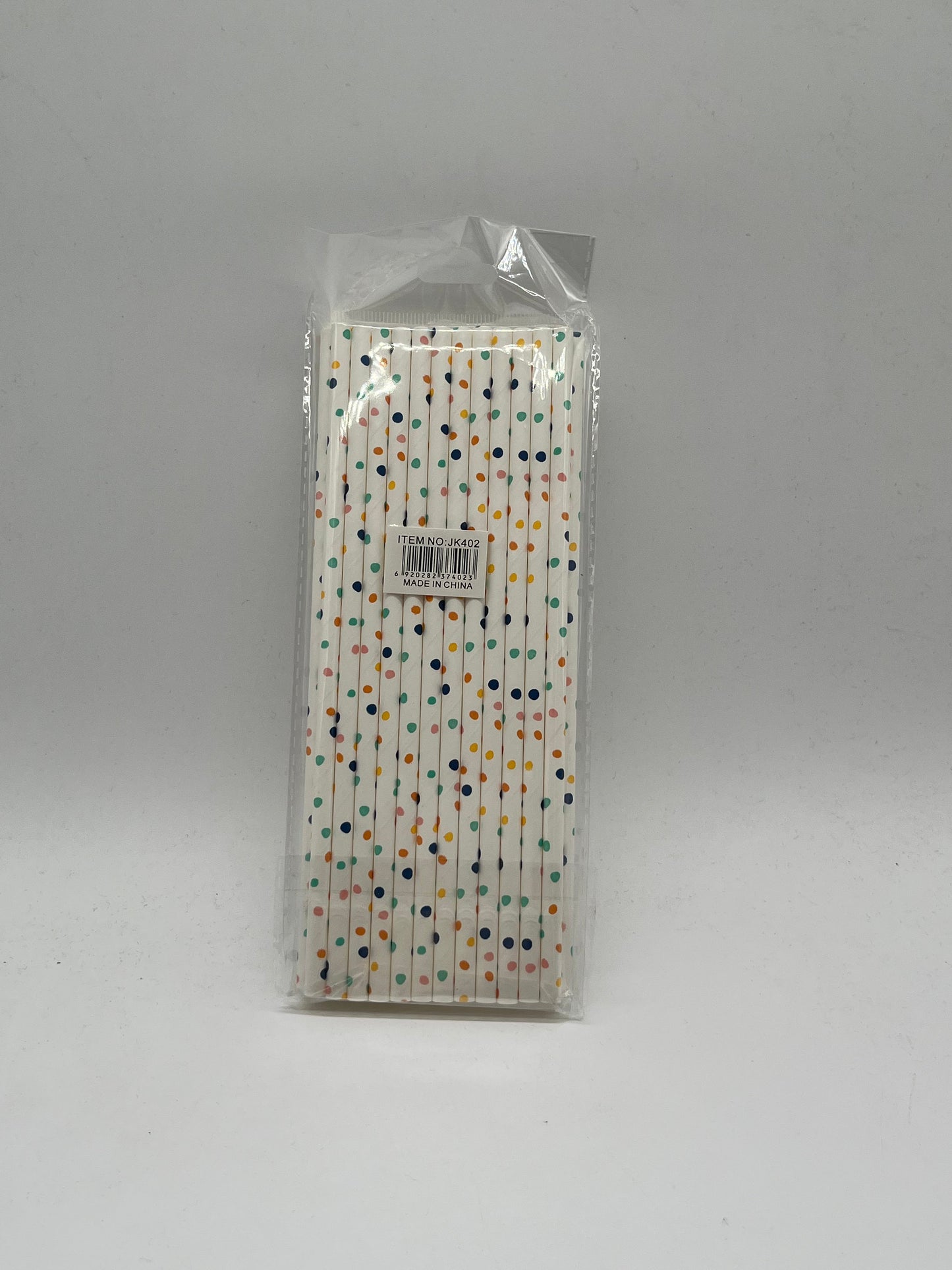 SORBETES DE PAPEL CON DISENO JK402