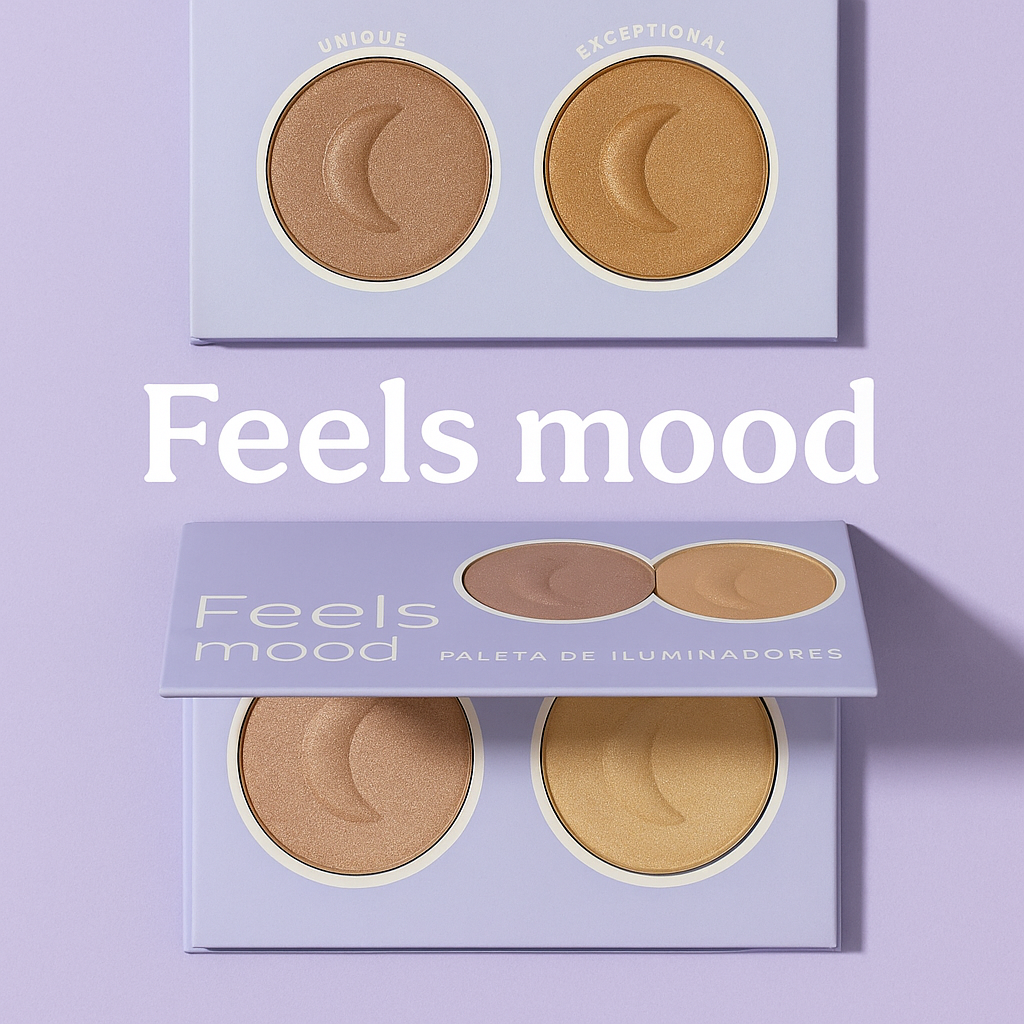PALETA DE ILUMINADOR FEELS MOOD RUBYROSE HB-7525