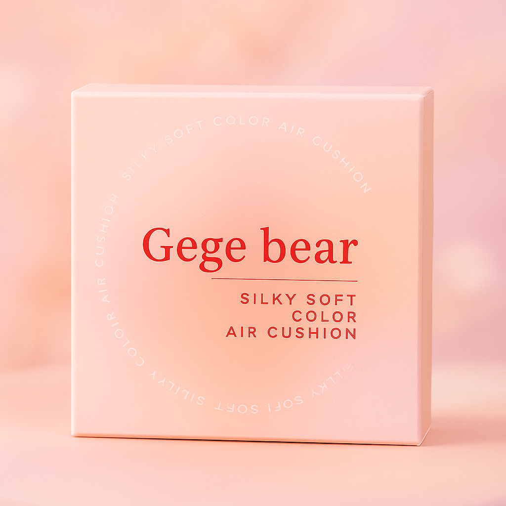 GEGE BEAR SILKY SOFT COLOR AIR CUSHION GX2017