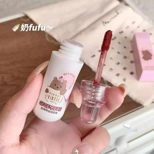 GEGE BEAR MILK VELVET LIP GLAZE GX1155