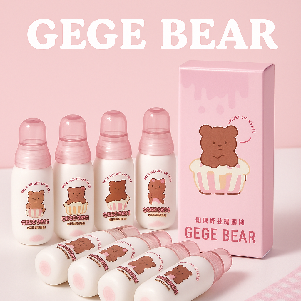 GEGE BEAR MILK VELVET LIP GLAZE GX1155