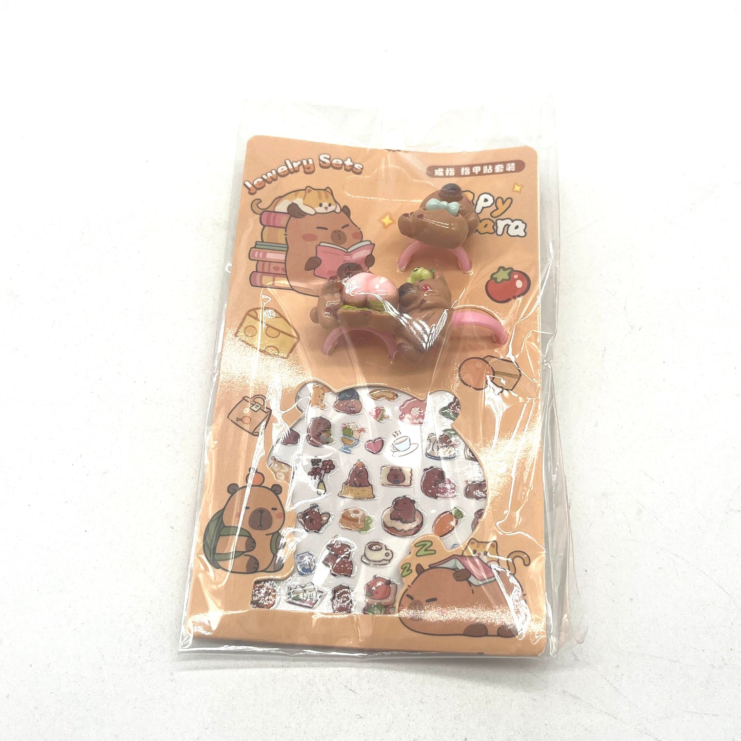 ANILLO X3 CON STICKER KUROMI KD22
