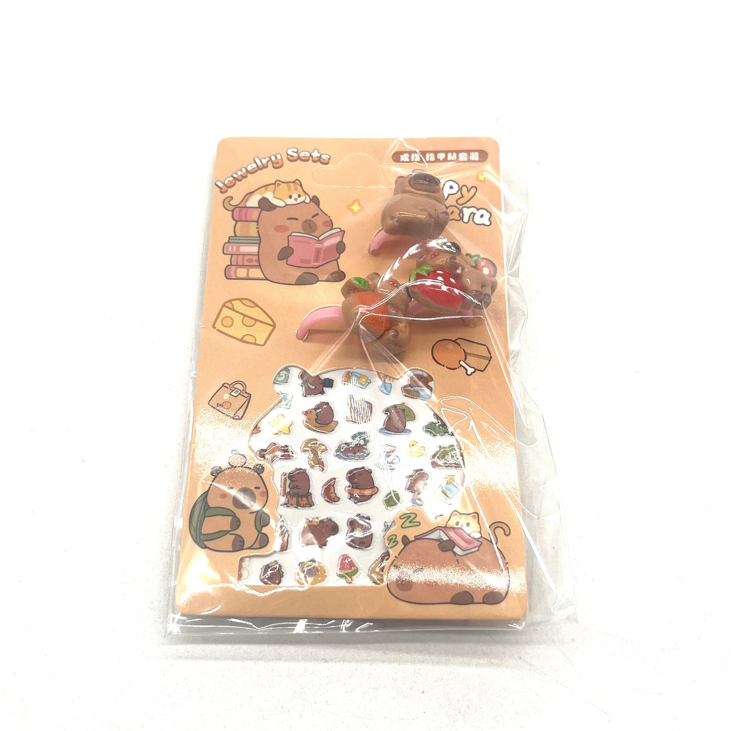 ANILLO X3 CON STICKER KUROMI KD22