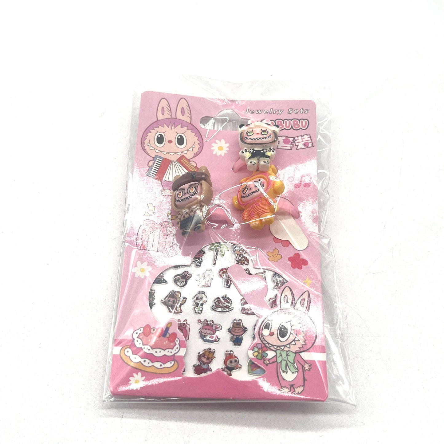 ANILLO X3 CON STICKER KUROMI KD22