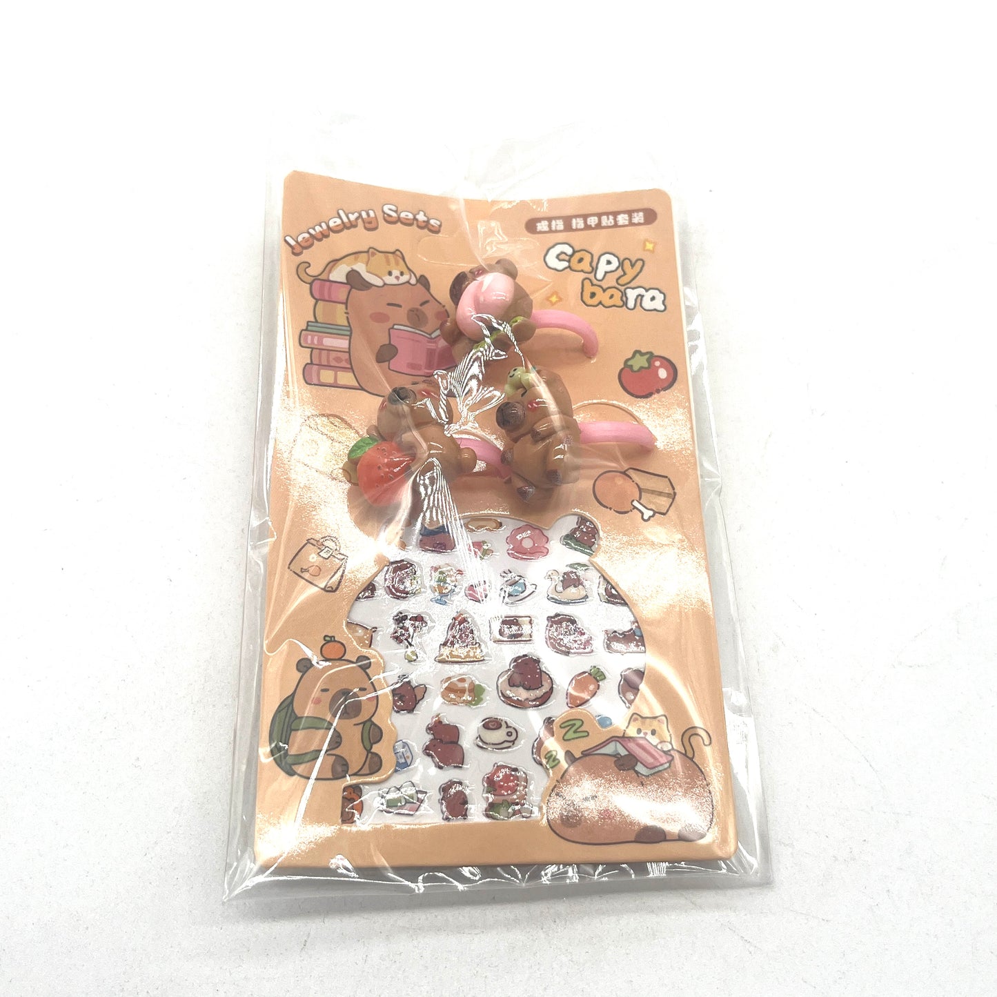 ANILLO X3 CON STICKER KUROMI KD22