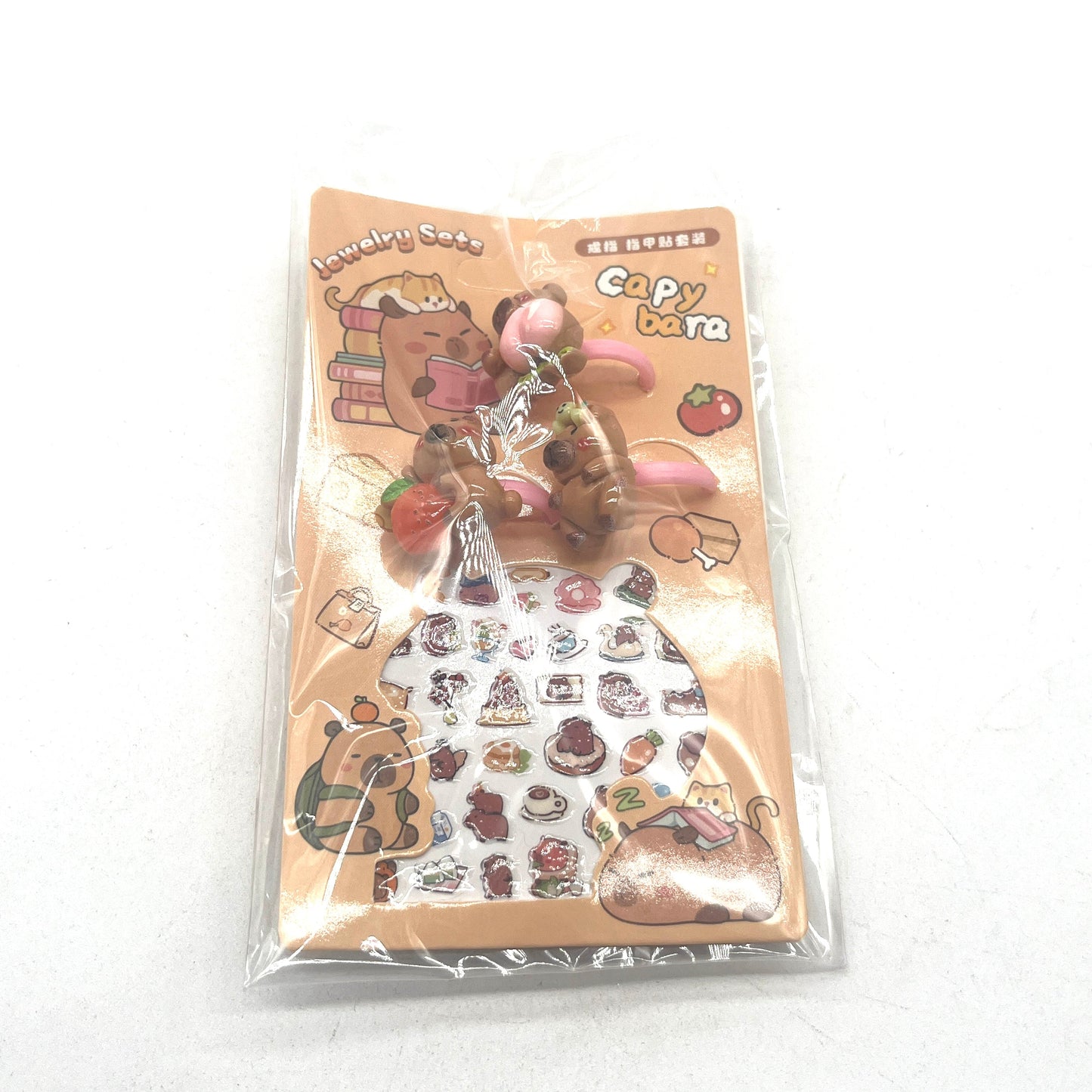 ANILLO X3 CON STICKER KUROMI KD22