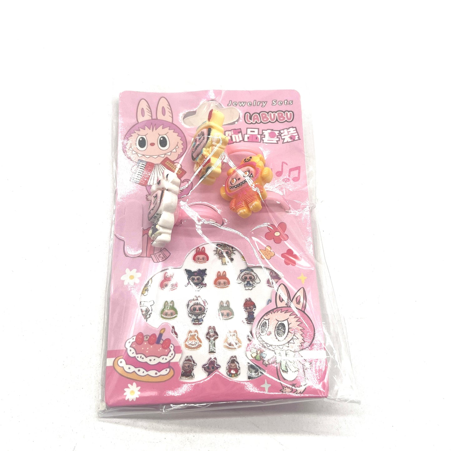 ANILLO X3 CON STICKER KUROMI KD22