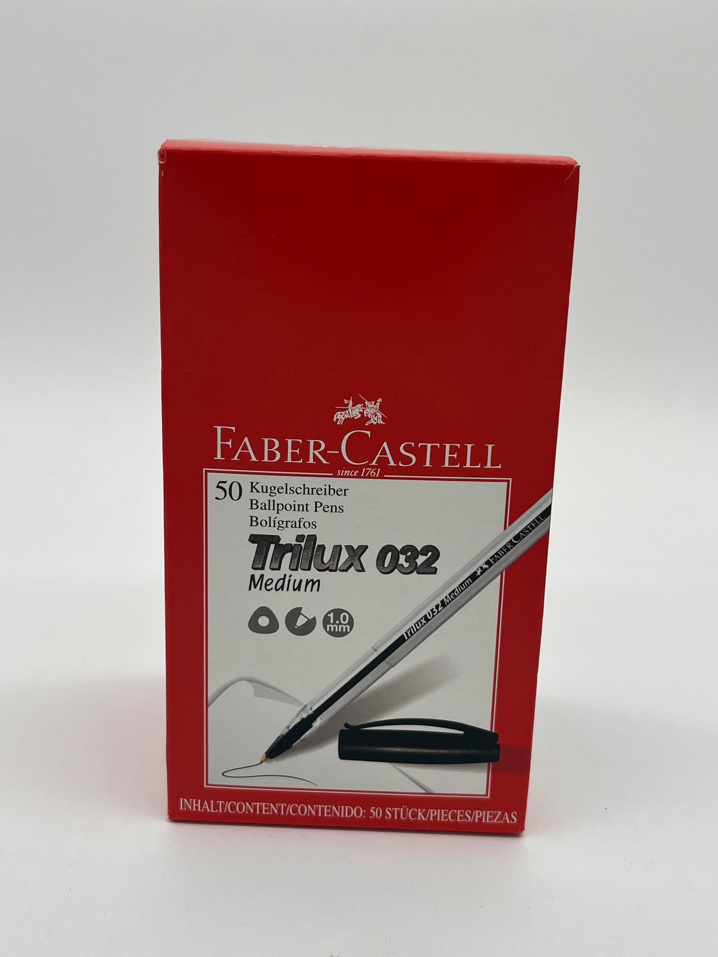 BOLIGRAFO X50 TRILUX 032 FABER-CASTEL NEGRO