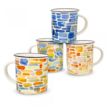 TAZA MUG RED LADRILLOS -C4491