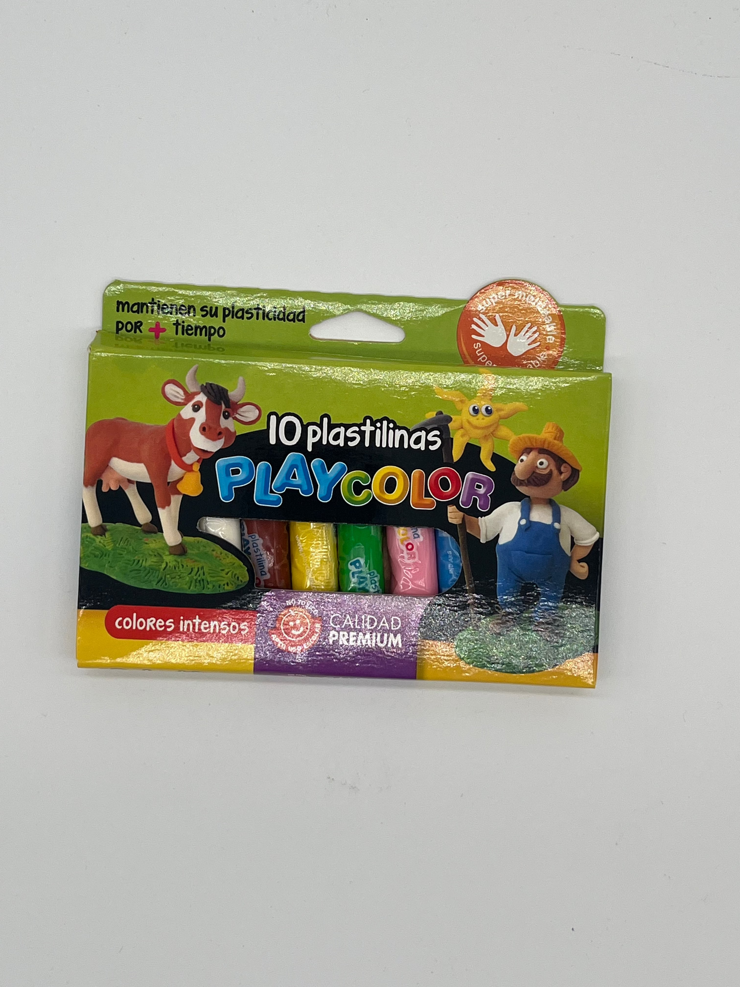PLASTILINAS PLAYCOLOR X10