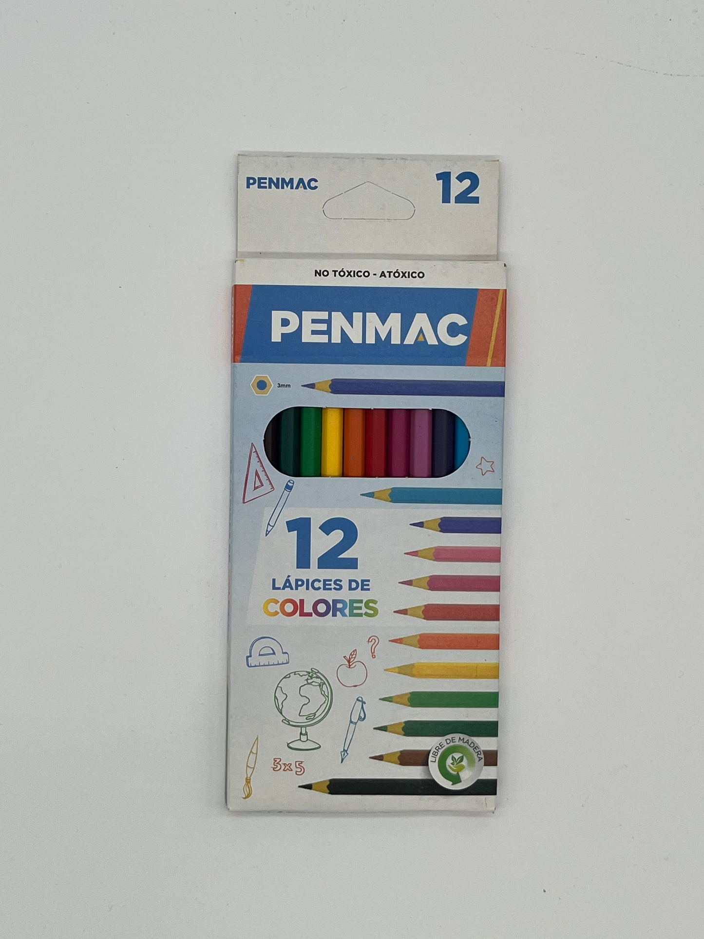 LAPICES DE COLORES X12 PENMAC 160103