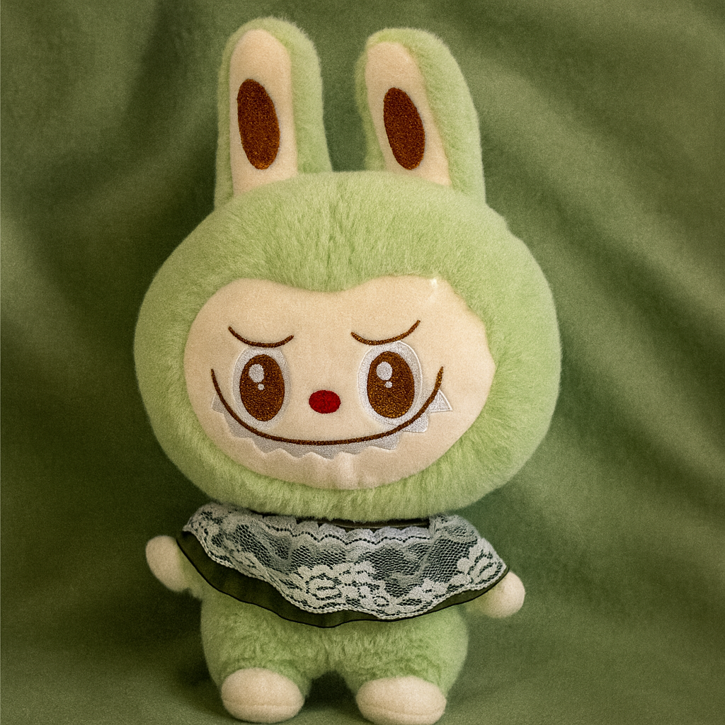 PELUCHE DELANTAL LABUBU 23cm 2062-5