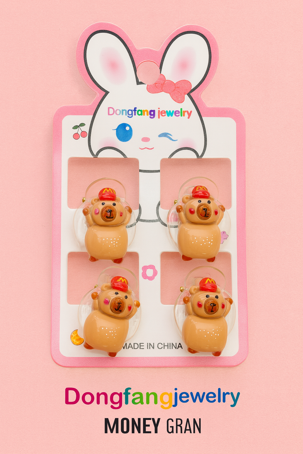 BROCHE LABUBU X4 DONGFANG JEWELRY 3648-1