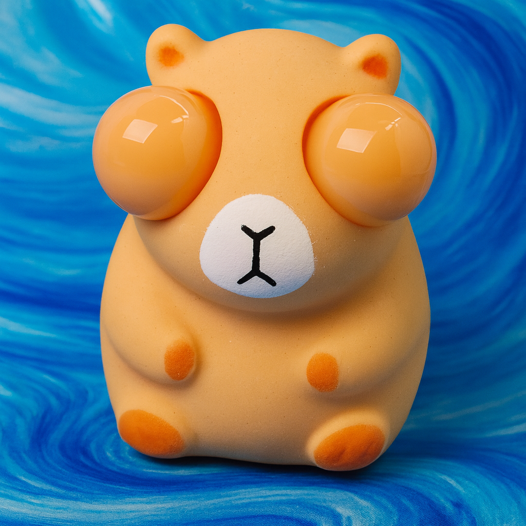ANIMAL POPPING EYES SQUEEZE CAPYBARA 2799-05