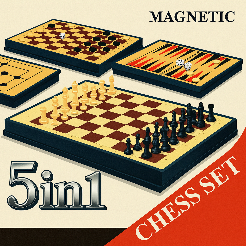 CHESS SET BEST 5IN1 24106 NO.62138