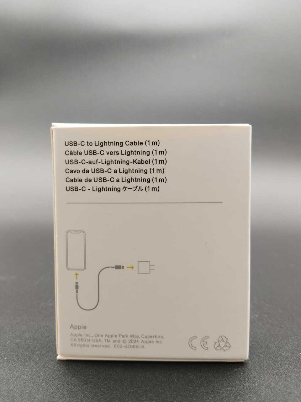 CABLE IP A C LIGHTNING 1M A-1703/PG-52