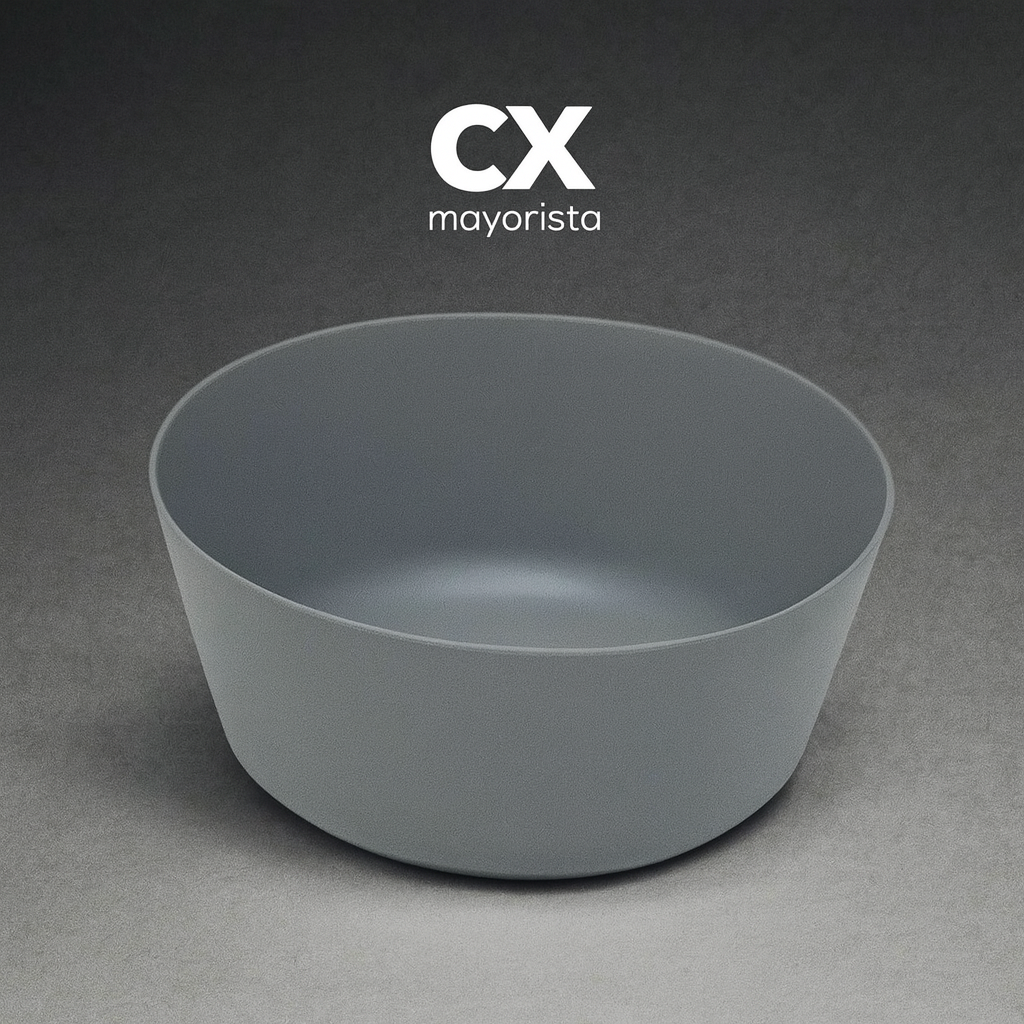 BOWL GRIS PARA ENSALADERA 25 X 11,5 CM 223-97007