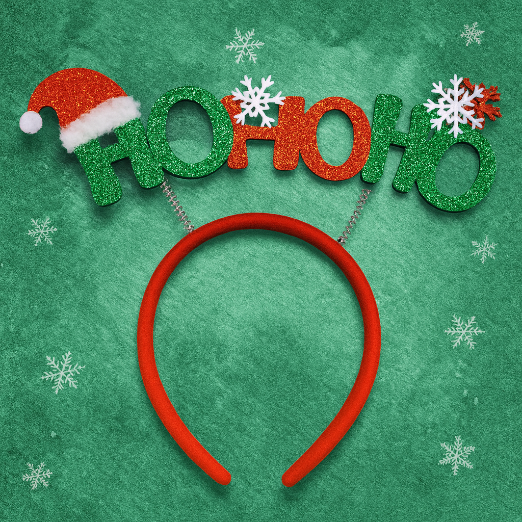 VINCHA DE NAVIDAD HOHOHO JBL-F06