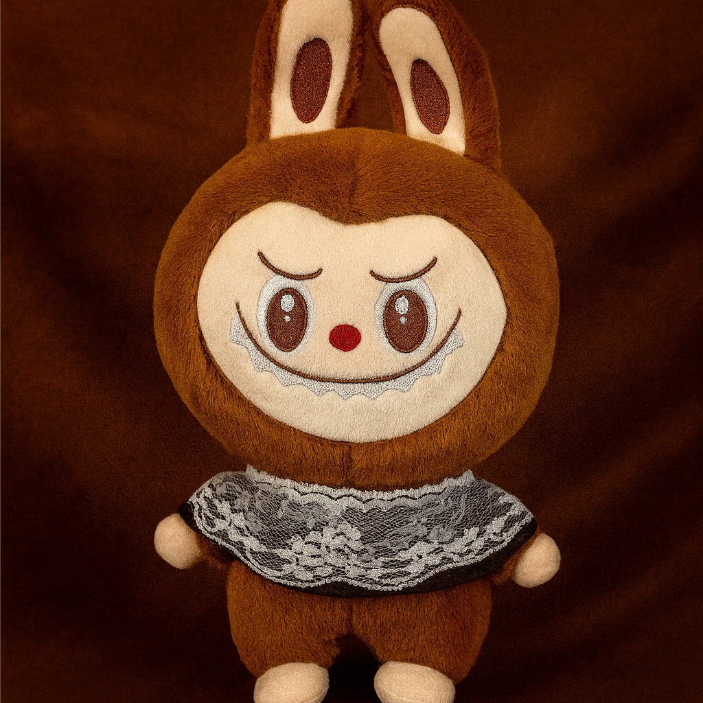 PELUCHE DELANTAL LABUBU 23cm 2062-5