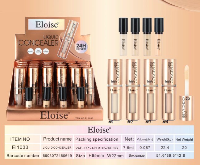 ELOISE LIQUID CONCEALER 24H COVER EL1033