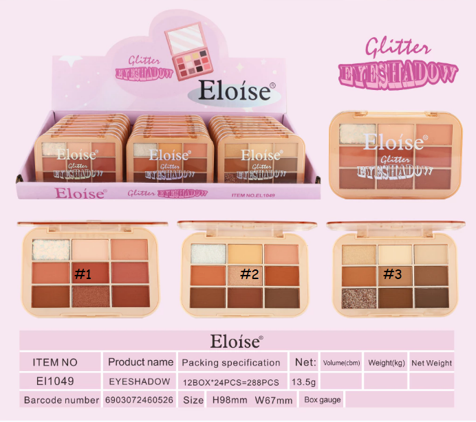 ELOISE GLITTER EYESHADOW EL1049