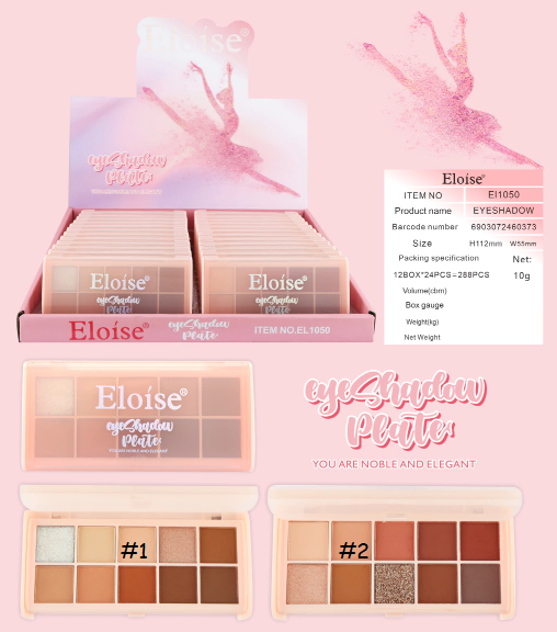 ELOISE EYESHADOW PLATE EL1050