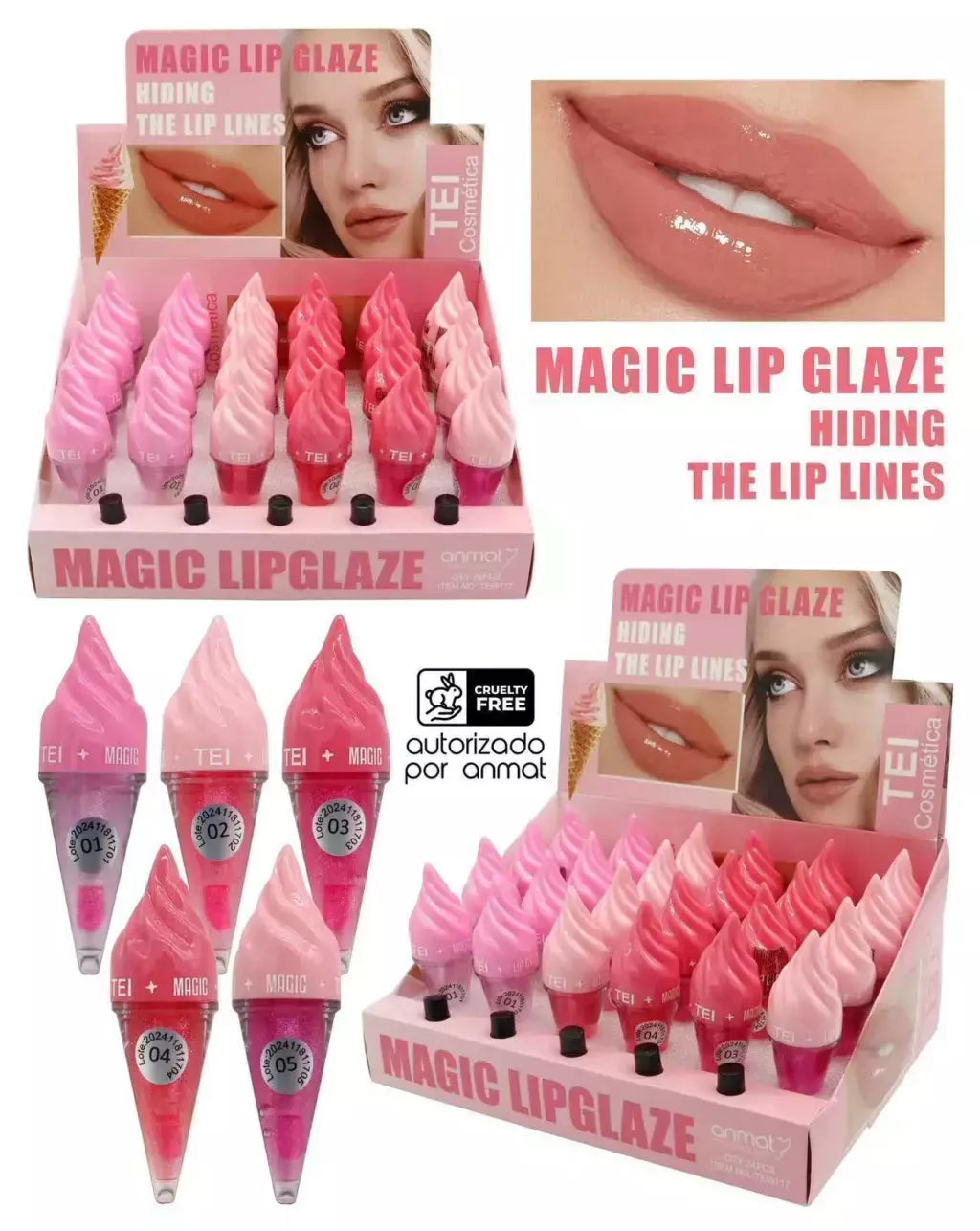 LIP GLAZE MAGIC HELADO TEI8117