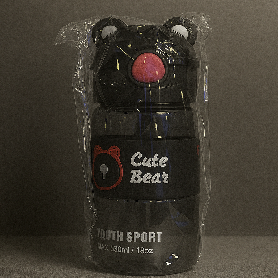 BOTELLA CUTE BEAR 550ML GK015