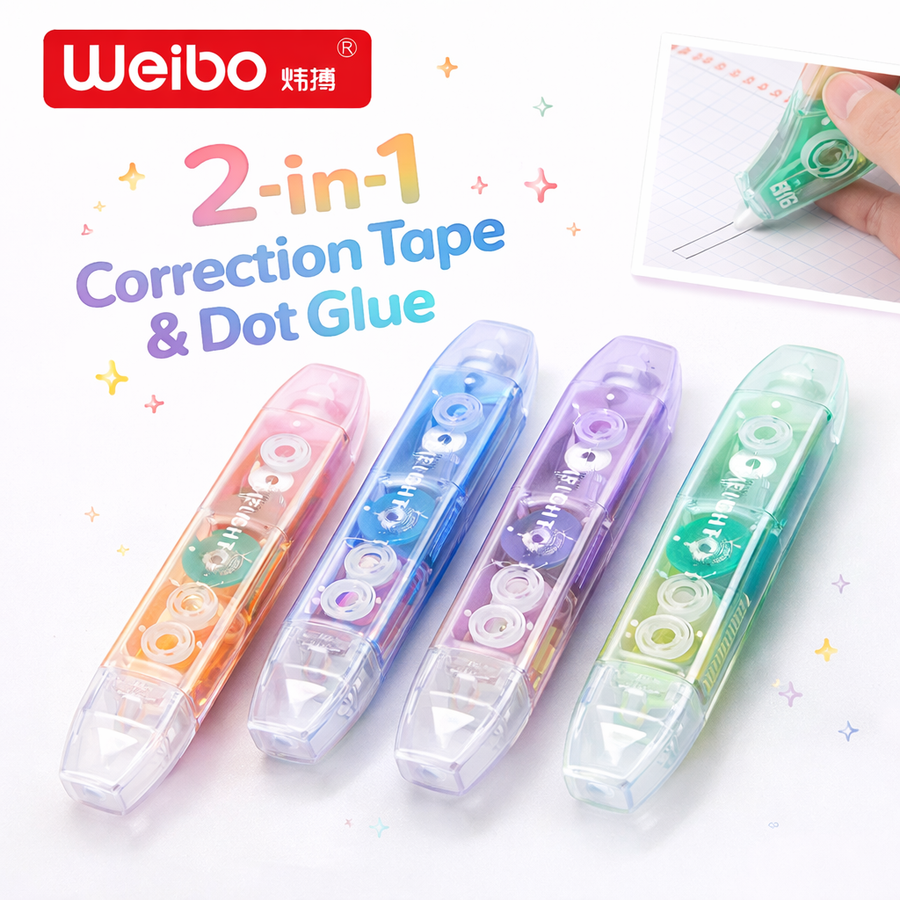 CINTA DE CORRECTOR STARLIGHT 2 IN 1 WB-8618