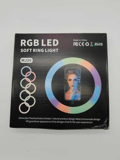 RGB LED SOFT RING LIGHT MJ-26