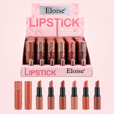 ELOISE LABIAL LIPSTICK 6COLORS EL1001