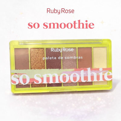 RUBYROSE SO SMOOTHIE EYESHADOW PALETTE HB-F529