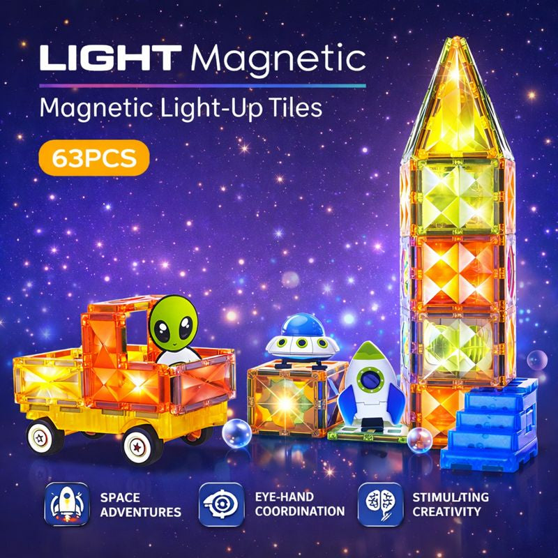 ROMPECABEZA LIGHT MAGNETIC 63 PCS 24131