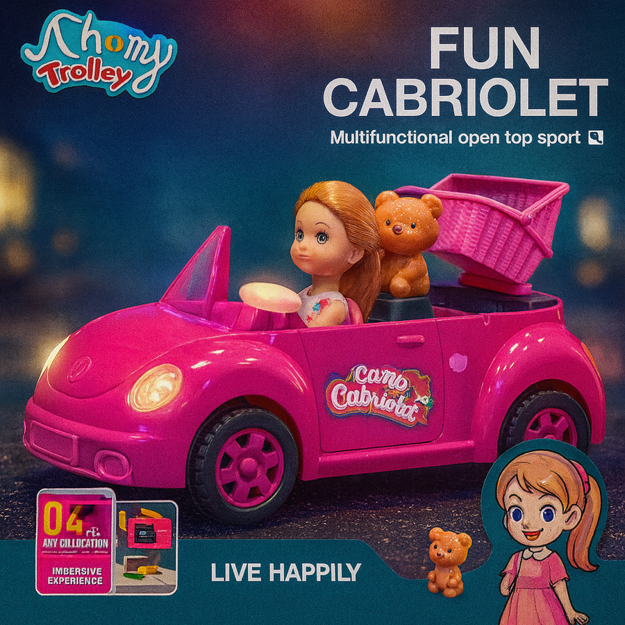 TRAVEL GIRL FUN CABRIOLET 25195-9045-2
