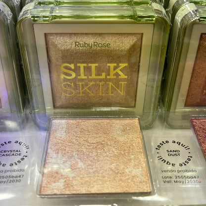 ILUMINADOR HIGHLIGHT SILK SKIN RADIANT SHINE RUBYROSE G2 HB-F1600
